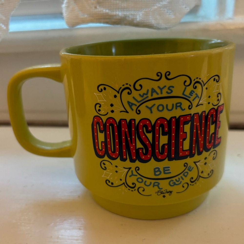 Disney Parks Limited Wisdom Jiminy Cricket Conscience 14 Oz Mug